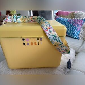 Roller Rabbit Target collaboration- hardside cooler